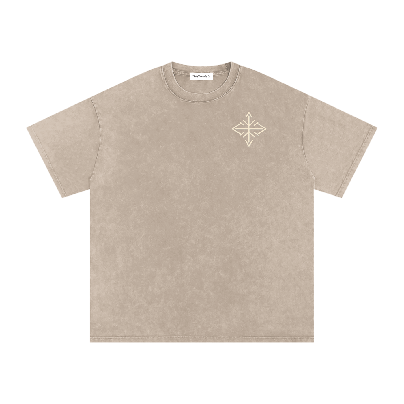 δίκαιος Snow Washed Cotton T-Shirt