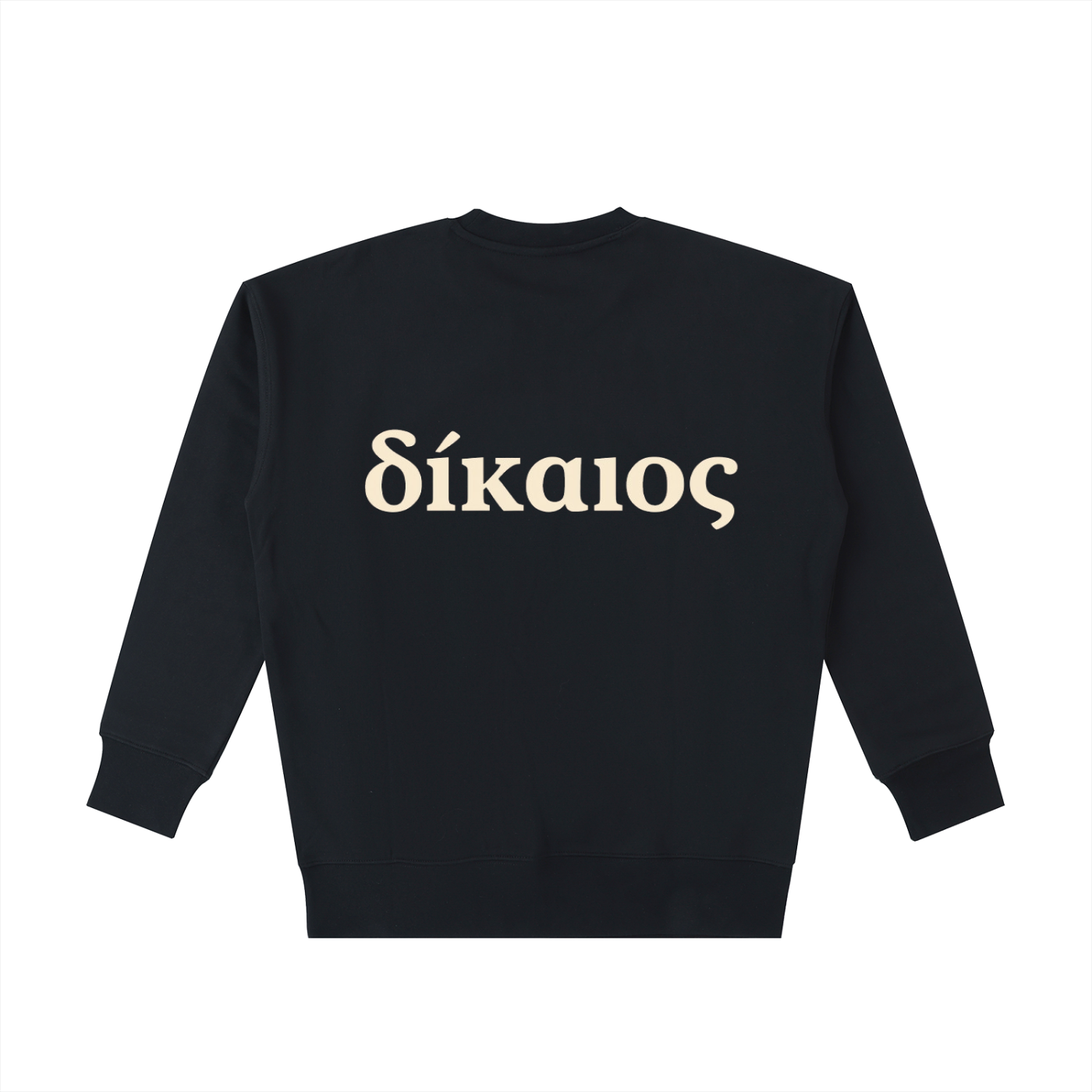 δίκαιος Heavyweight Cotton Sweatshirt