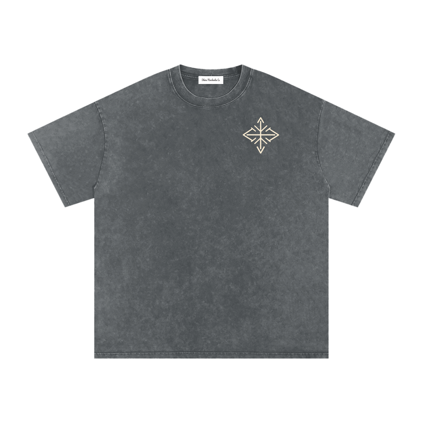 δίκαιος Snow Washed Cotton T-Shirt
