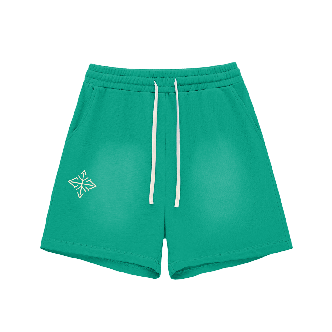δίκαιος Raw Edge Cotton Shorts