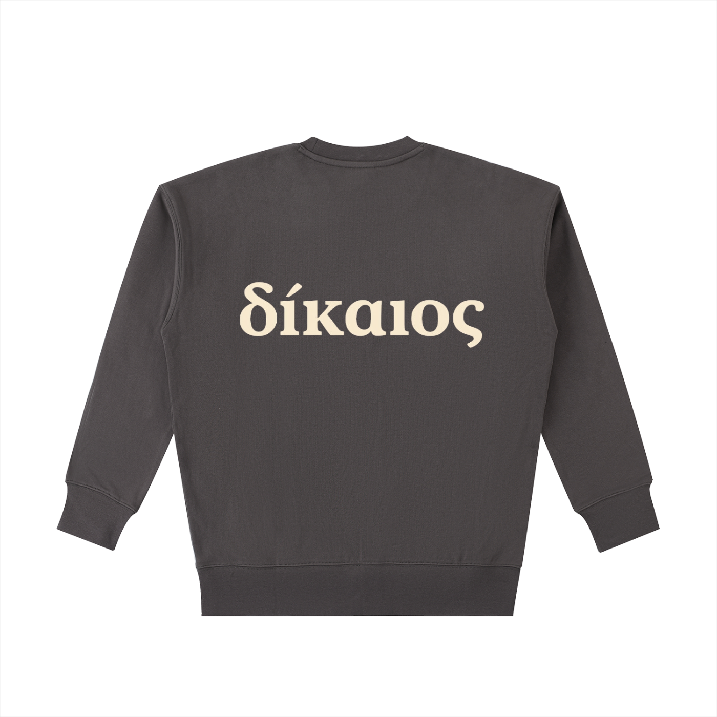 δίκαιος Heavyweight Cotton Sweatshirt