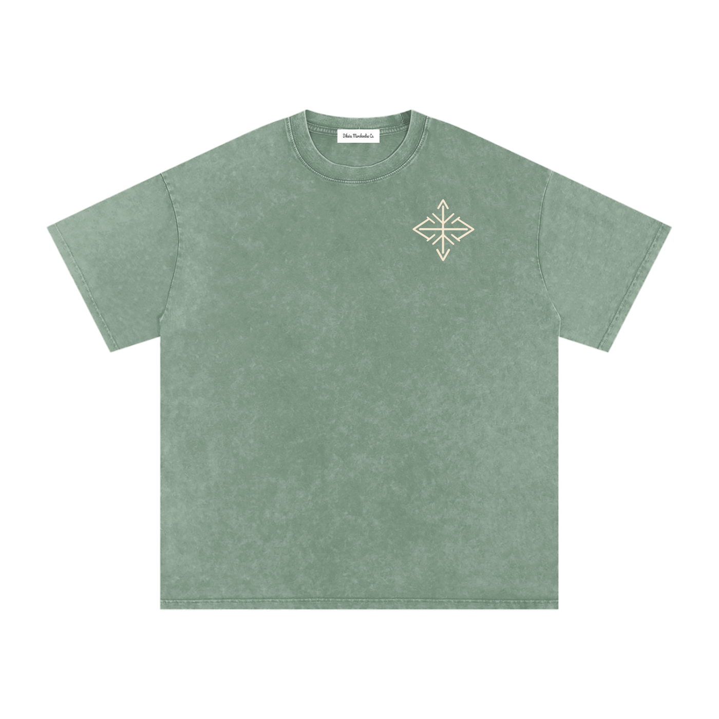 δίκαιος Snow Washed Cotton T-Shirt