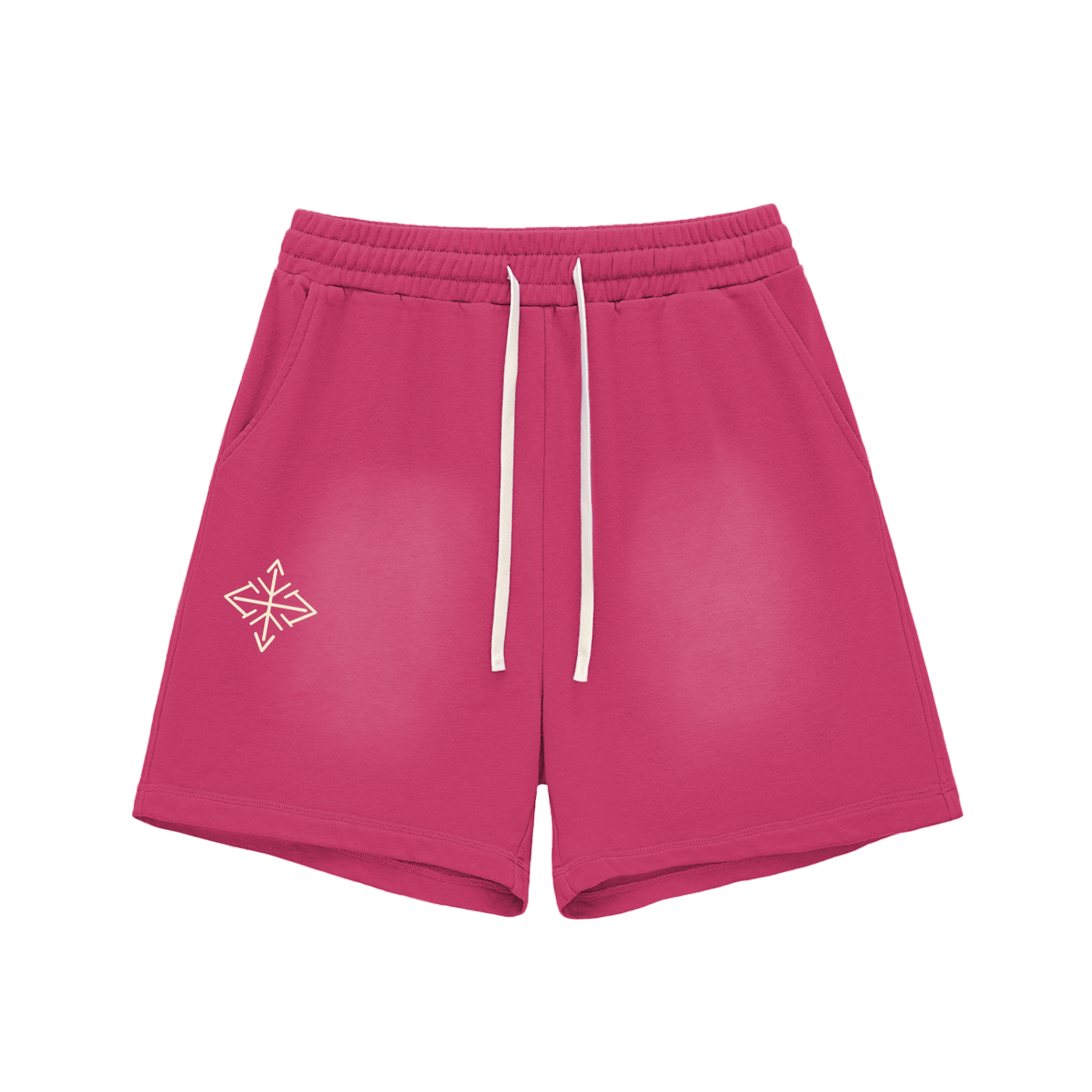 δίκαιος Raw Edge Cotton Shorts